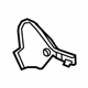 GM 84025755 Recline Cover, Gray, Front Driver Side GM 84025755 Recline Cover, Gray, Front Driver Side