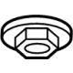 GM 42402507 Spring Insulator, Rear GM 42402507 Spring Insulator, Rear