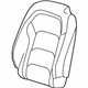 GM 84679859 Seat Back Cover, Gray, Front GM 84679859 Seat Back Cover, Gray, Front