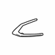 GM 42662738 Trim Bezel, Driver Side