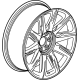 GM 84714163 Wheel, Alloy, Rear GM 84714163 Wheel, Alloy, Rear
