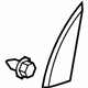 GM 22722255 Upper Panel, Rear Passenger Side GM 22722255 Upper Panel, Rear Passenger Side