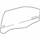 GM 15945882 Door Glass, Front Passenger Side