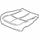 GM 16784849 Seat Cushion Pad, Front GM 16784849 Seat Cushion Pad, Front