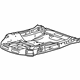 GM 84547865 Cushion Frame, Front GM 84547865 Cushion Frame, Front