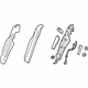 GM 23216594 Bolster, Brown, Rear GM 23216594 Bolster, Brown, Rear