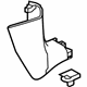 GM 9006935 Cowl Trim, Titanium GM 9006935 Cowl Trim, Titanium