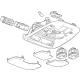 GM 85558637 Overhead Console, Jet Black GM 85558637 Overhead Console, Jet Black