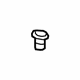 GM 22791202 Lock Knob Bezel, Brownstone