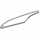 GM 22930127 Applique, Bronze, Rear Passenger Side