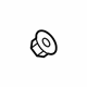 GM 11611313 High Mount Lamp U-Nut GM 11611313 High Mount Lamp U-Nut