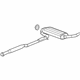 GM 15831531 Muffler W/Tpipe GM 15831531 Muffler W/Tpipe