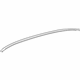 GM 92217614 Roof Molding, Black GM 92217614 Roof Molding, Black