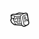 GM 13519244 USB Port, Black GM 13519244 USB Port, Black