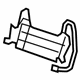 GM 25948857 Lumbar Support, Front GM 25948857 Lumbar Support, Front