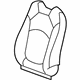 GM 20864295 Seat Back Cover, Titanium, Driver Side