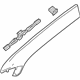 GM 84125426 Windshield Pillar Trim, Gray, Passenger Side GM 84125426 Windshield Pillar Trim, Gray, Passenger Side