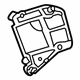 GM 23140578 Radio Switch Bracket