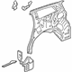 GM 84446346 Inner Quarter Panel, Rear Driver Side GM 84446346 Inner Quarter Panel, Rear Driver Side