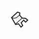 GM 23287360 Inner Brace Baffle, Upper GM 23287360 Inner Brace Baffle, Upper