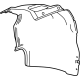 GM 86567551 Liner, Front Fender Inner Wheel House GM 86567551 Liner, Front Fender Inner Wheel House