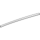 GM 84988843 Molding Assembly-Rear Side Door Window Upper Reveal GM 84988843 Molding Assembly-Rear Side Door Window Upper Reveal