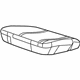 GM 19127777 Seat Cushion Pad, Driver Side GM 19127777 Seat Cushion Pad, Driver Side