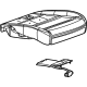 GM 85104182 Steering Wheel, Titanium, Front Passenger Side
