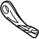 GM 84008546 Recline Handle, Jet Black, Passenger Side GM 84008546 Recline Handle, Jet Black, Passenger Side