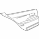 GM 25747727 Door Trim Panel, Charcoal, Rear Driver Side