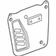 GM 84486772 Water Deflector, Rear Driver Side GM 84486772 Water Deflector, Rear Driver Side