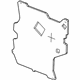 GM 22910935 Water Deflector, Inner GM 22910935 Water Deflector, Inner
