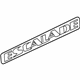 GM 15074732 Nameplate, Outer GM 15074732 Nameplate, Outer