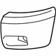 GM 15838398 End Cap, Black, Passenger Side