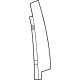 GM 85138161 Applique, Front Passenger Side GM 85138161 Applique, Front Passenger Side