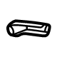 GM 84701567 Recline Handle GM 84701567 Recline Handle