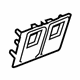 GM 84253907 Rear Panel, Black, Front and GM 84253907 Rear Panel, Black, Front and