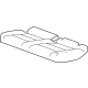 GM 85030096 Cover Assembly-Rear Seat Cushion *Backen Blackk GM 85030096 Cover Assembly-Rear Seat Cushion *Backen Blackk