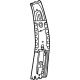 GM 84196562 Inner Center Pillar, Driver Side
