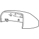 GM 23105595 Mirror Cover, Rear Passenger Side