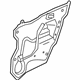 GM 25723826 Water Deflector, Inner Passenger Side GM 25723826 Water Deflector, Inner Passenger Side