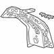GM 84469342 Rear Pillar, Driver Side