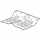 GM 84582314 Rear Floor Pan GM 84582314 Rear Floor Pan