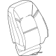 GM 86790964 Seat Back Cover, Black, Front Passenger Side
