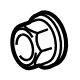 GM 11549204 Lower Control Arm Nut, Front