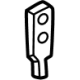 GM 86567310 Spacer, Front And Rear Bumper/Fascia Face GM 86567310 Spacer, Front And Rear Bumper/Fascia Face