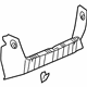 GM 15276338 Sill Trim, Rear GM 15276338 Sill Trim, Rear