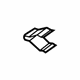 GM 23303697 Hinge Pillar Reinforcement Bracket, Outer Driver Side GM 23303697 Hinge Pillar Reinforcement Bracket, Outer Driver Side