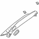GM 23326758 Windshield Pillar Trim, Gray, Driver Side GM 23326758 Windshield Pillar Trim, Gray, Driver Side