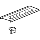 GM 84504227 Rear Sill Plate, Black, Driver Side GM 84504227 Rear Sill Plate, Black, Driver Side